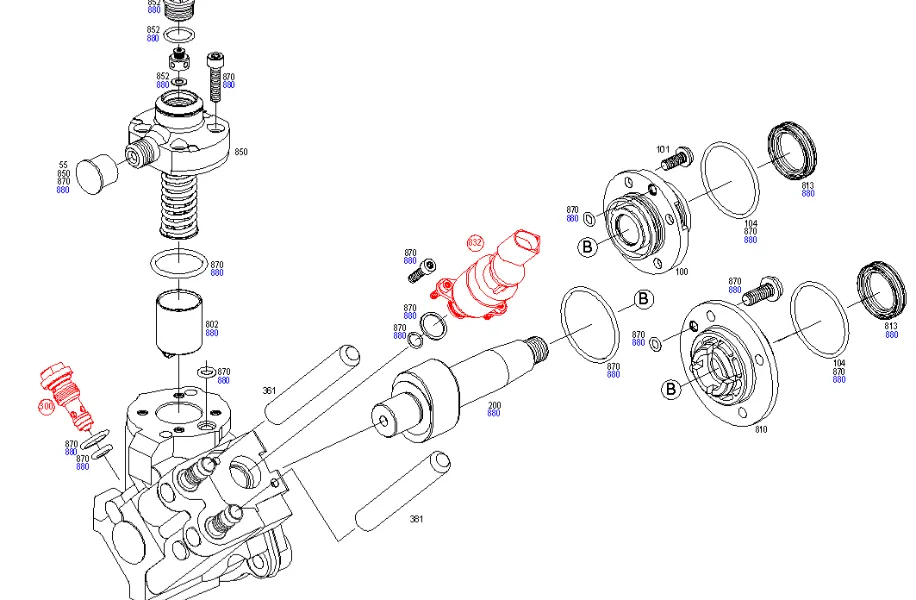 Injection pumps